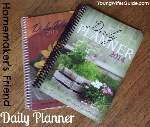 Homemakers Friend Daily Planner