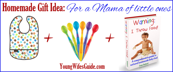 Homemade gift idea for a mama of little ones