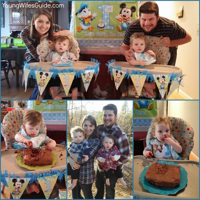 Twin's First Birthday Party
