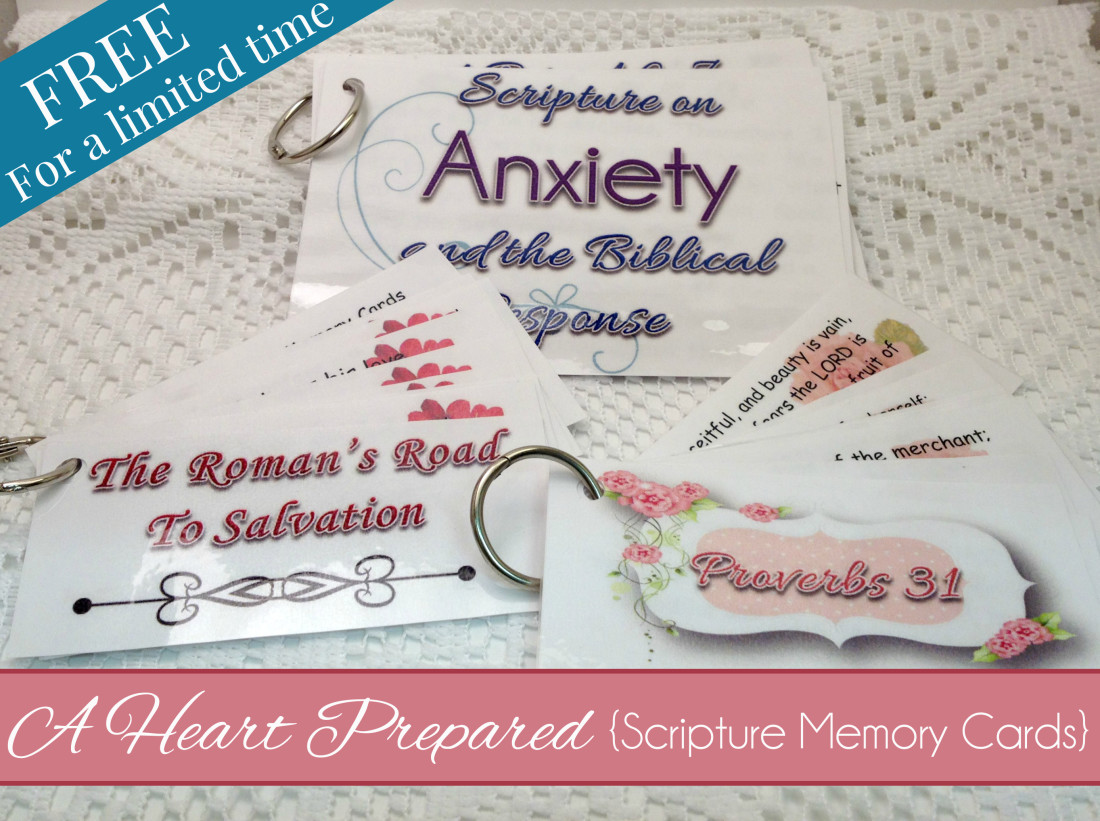 A Heart Prepared Scripture Memory Cards