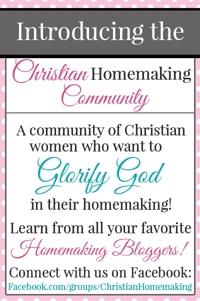 Introducing the Christian Homemaking Community