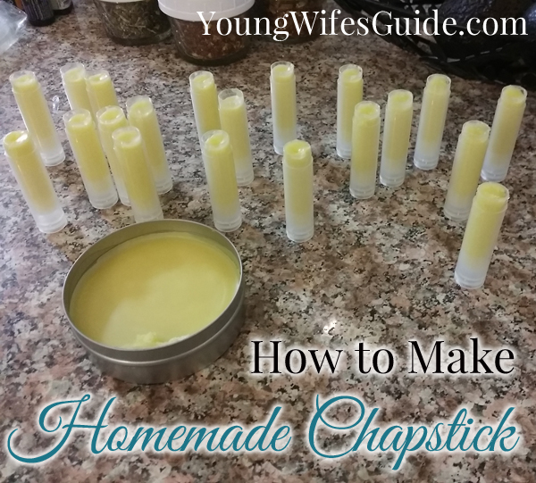 How to make homemade chap stick - in less than 10 minutes!!