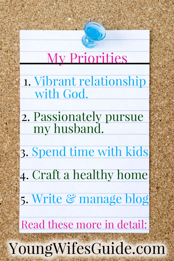 Click here to learn how to make your own personal priorities list so you can feel confident to say YES and NO to opportunities! 