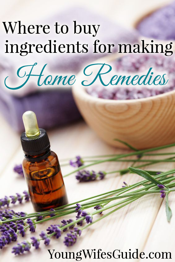 Where to buy ingredients for making home remedies