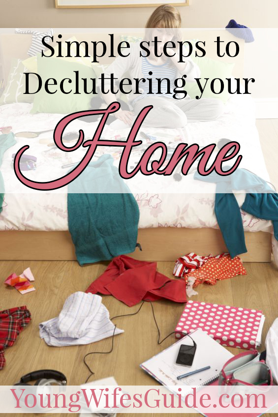 A big lesson I've had to learn when it comes to household management, is to keep things simple. Here are some simple ways you can begin decluttering your home! 