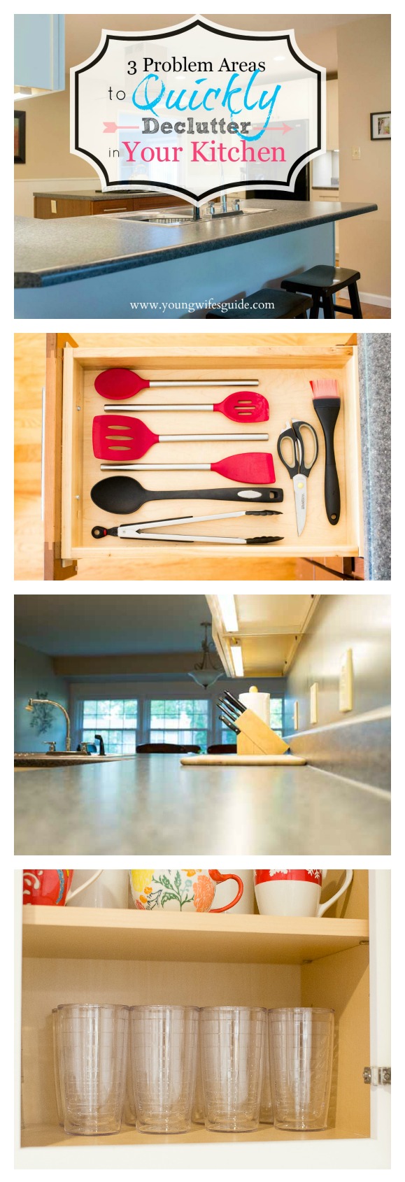 3 problem areas to quickly declutter in your kitchen 2