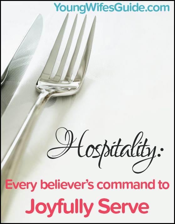 Hospitality - every believer's command to joyfully serve blog post