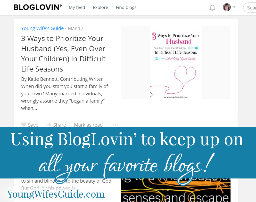 Using BlogLovin' to keep up on all your favorite blogs