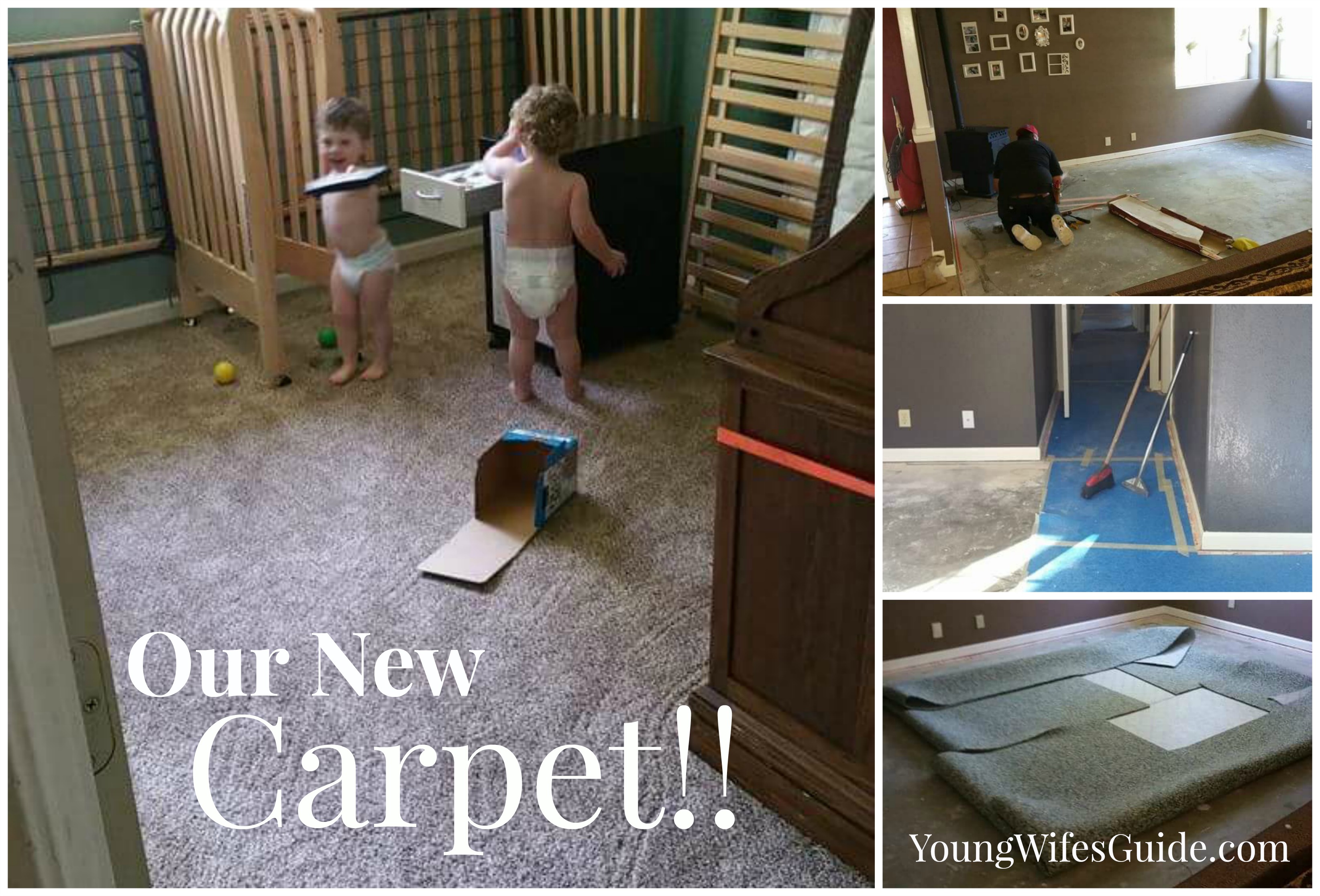 finally getting new carpet!
