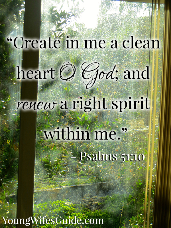 Create in me a clean spirit