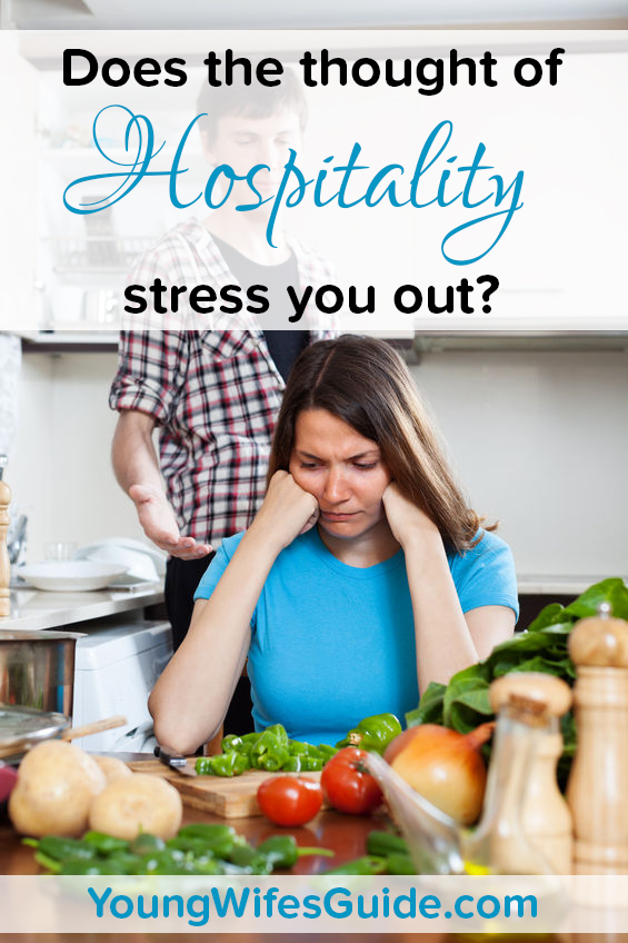 Does the thought of hosptiality stress you out