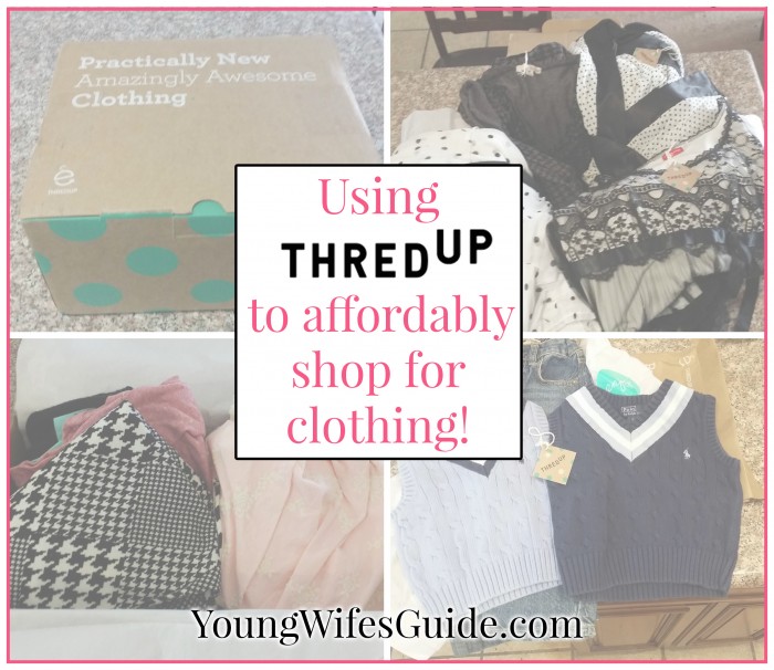 Using ThredUp to affordably shop for clothing...for the whole family!