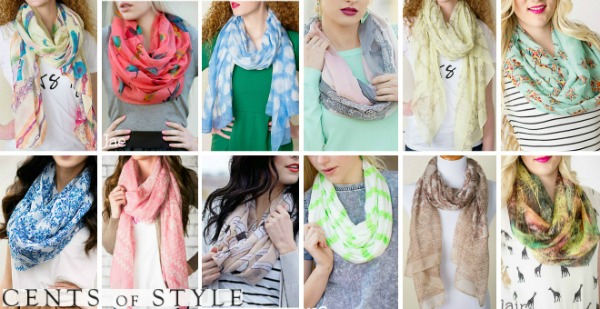 Cents of Style Scarves 60% OFF!