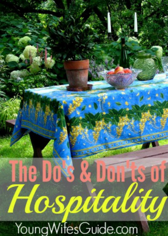 Dos and Donts of Hospitality