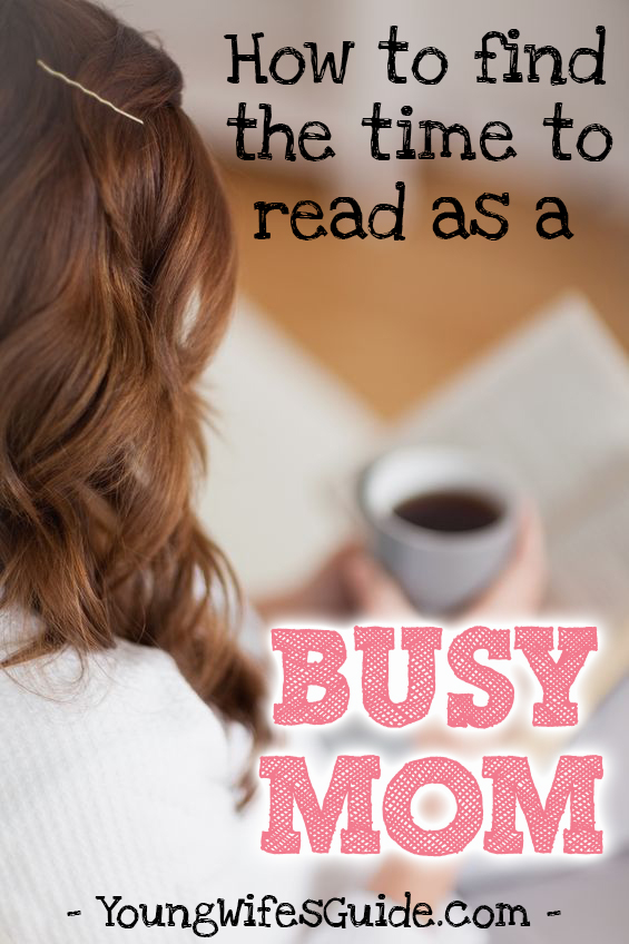 How to find the time to read as a busy mom