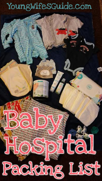 Baby hospital packing list - what we brought to the hospital and more