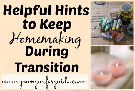 Transitions and Homemaking