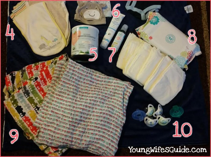 The 10 things we packed for the hospital