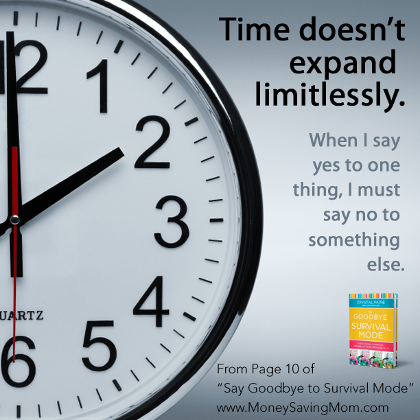 time doesn't expand limitlessly