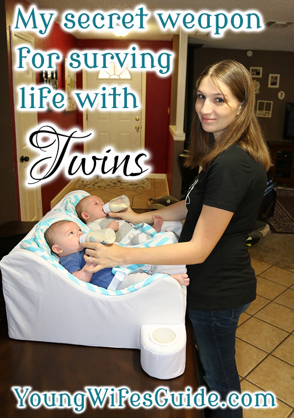 My secret weapon for surviving life with twins