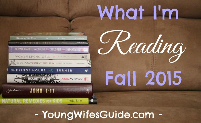 What I'm Reading - Fall 2015