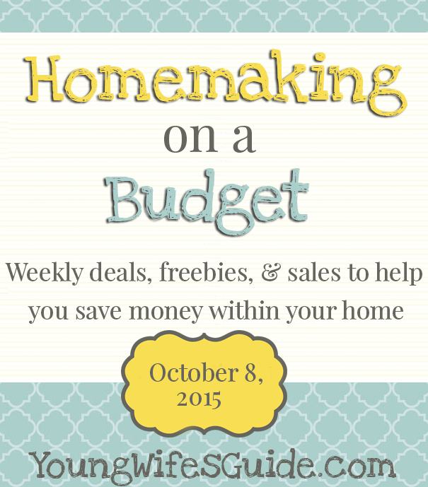 Homemaking on a Budget 10-8-15
