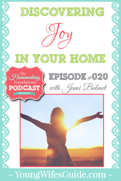 Hf #20 - Dicovering Joy in Your Home - Pinterest