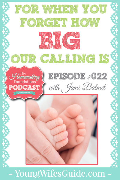 Hf #22 - For when you forget how BIG our calling us - Pinterest