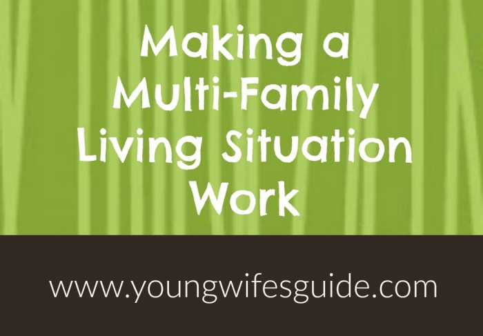 Making a Multi-Family Living Situation Work